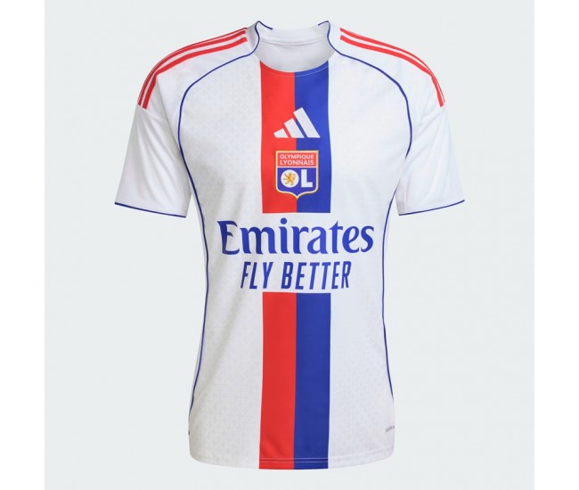 Olympique Lyonnais Mens Home Jersey 25-26