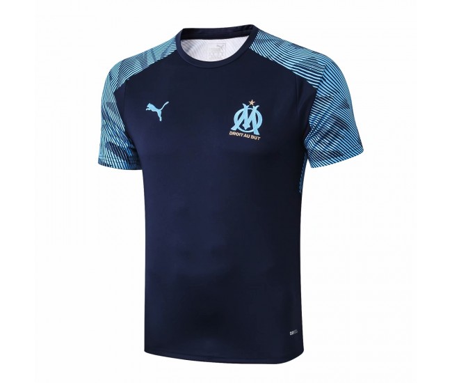 Olympique de Marseille Training Blue Jersey 2019-20