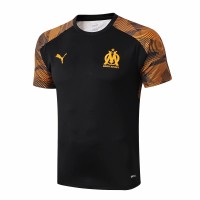 Olympique de Marseille Training Black Orange Jersey 2019 2020