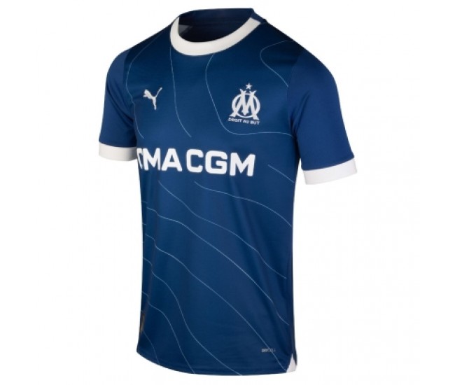 Olympique de Marseille Men's Away Jersey 2023-24