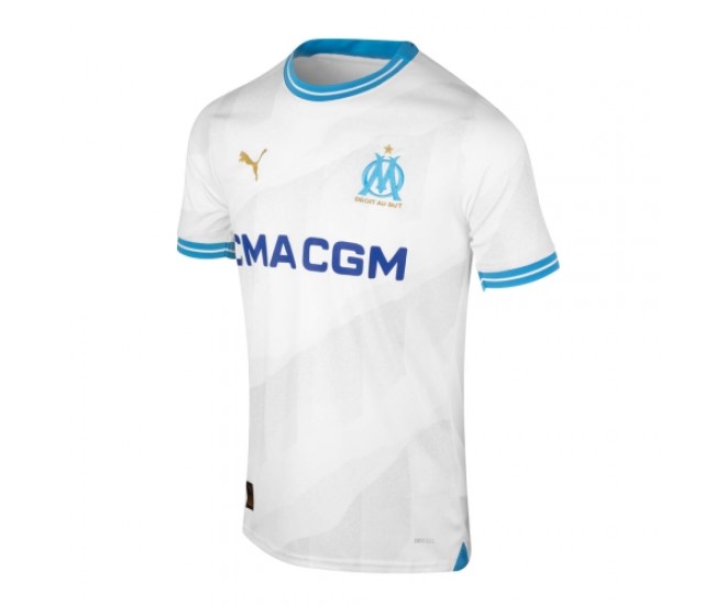 Olympique de Marseille Men's Home Jersey 2023-24