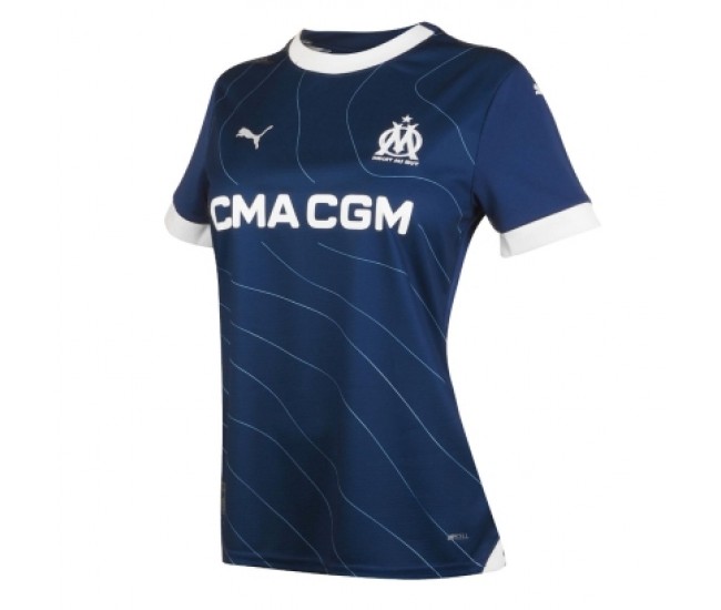 Olympique de Marseille Women's Away Jersey 2023-24