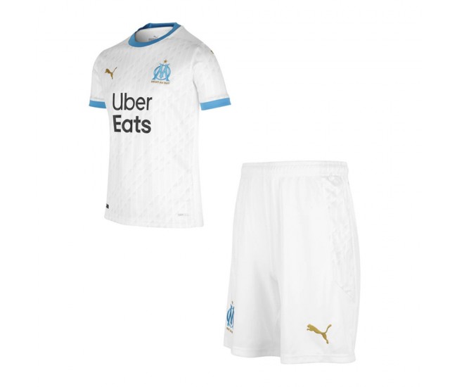 Olympique de Marseille Home Kids Kit 2020