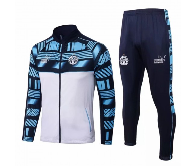 Olympique Marseille Blue Training Presentation Football Tracksuit 2022-23 Olympique Marseille Blue Training Presentation Football Tracksuit 2022-23