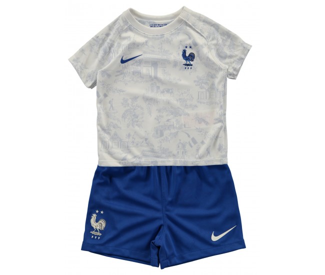 France Away Kids Kit 2022-23