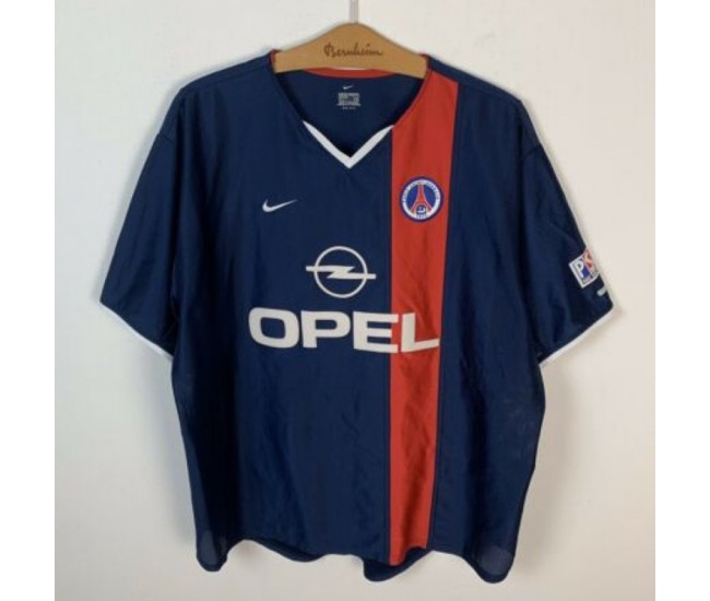 Paris Saint Germain Home Retro Jersey 2001-2002