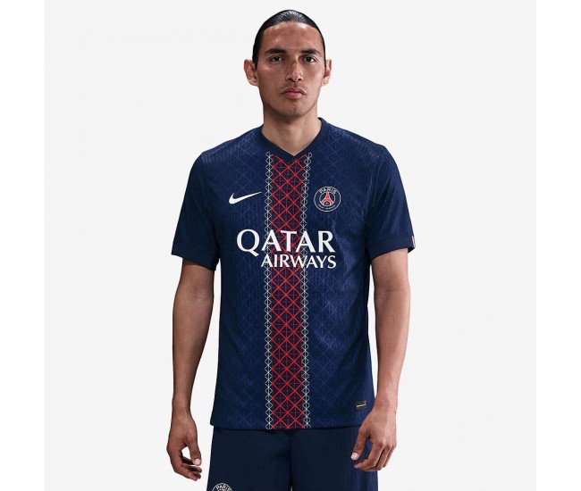 Paris Saint Germain Mens Home Authentic Jersey 25-26