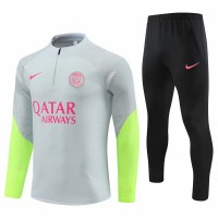PSG Grey Training Technical Football Tracksuit 23-24