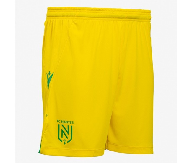 FC Nantes Men's Home Shorts 2023-24