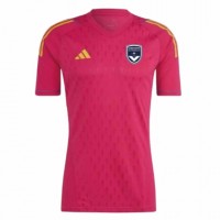 FC Girondins De Bordeaux Men's Pink Goalkeeper Jersey 2023-24