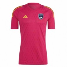 FC Girondins De Bordeaux Men's Pink Goalkeeper Jersey 2023-24