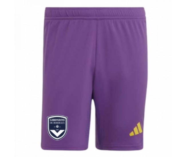 FC Girondins De Bordeaux Men's Pink Goalkeeper Shorts 2023-24