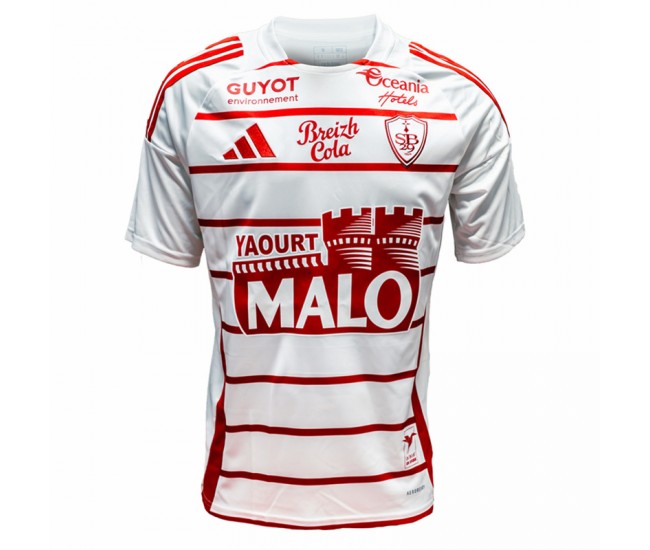 Stade Brest Mens Away Jersey 24-25