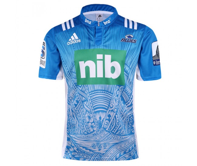 Blues 2017 Men's Rugby Jersey Away Short Sleeve