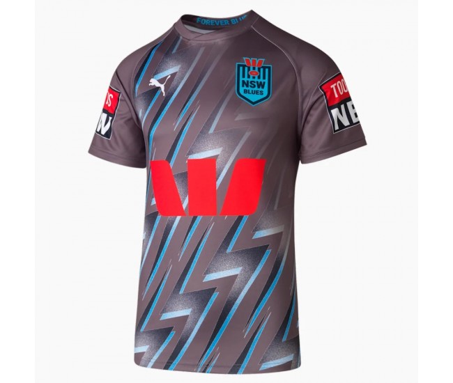 NSW Blues 2023 Mens Gray Training Jersey