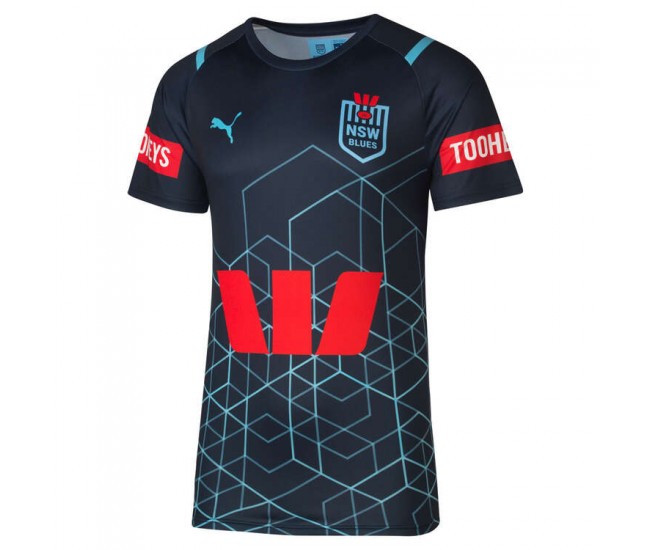 NSW Blues State of Origin 2024 Mens Training Tee