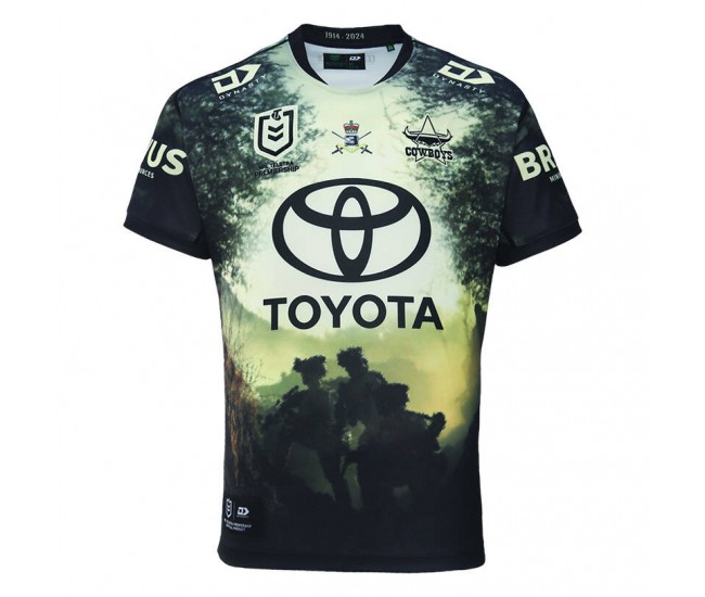 North Queensland Cowboys 2024 Mens Defence Jersey