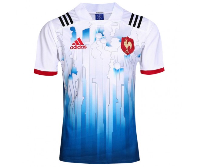 2017 Men's France Home Rugby Jersey