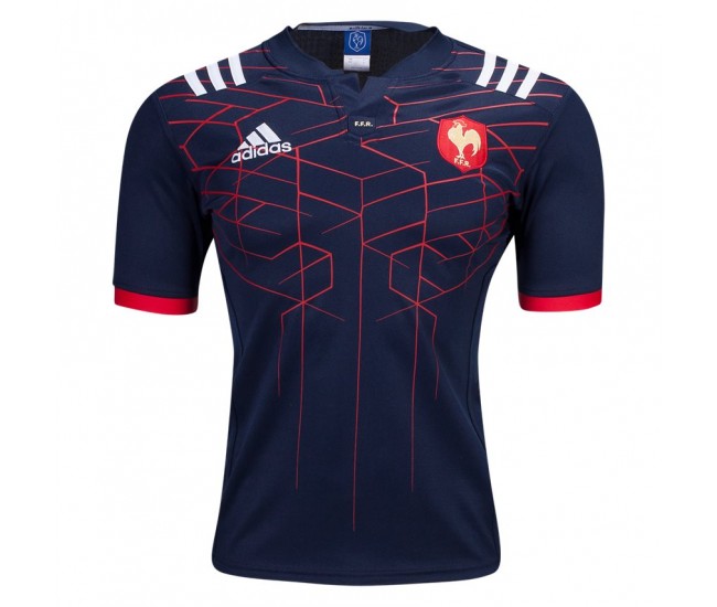 FRANCE 16/17 MEN'S HOME RUGBY JERSEY