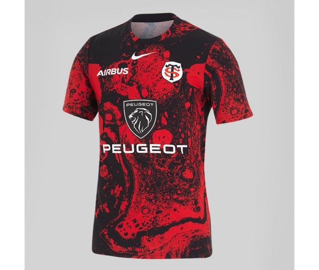 Stade Toulousain Rugby 2024 Mens Pre Match Jersey