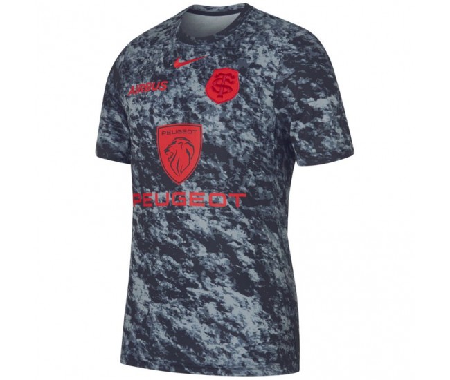 Stade Toulousain Rugby 2022-23 Mens Pre Match Jersey