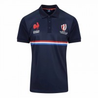 France Rugby Rwc 2023 Mens Polyester Polo