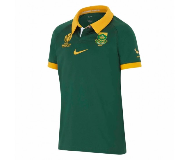 South Africa Springboks RWC 2023 Mens Home Jersey