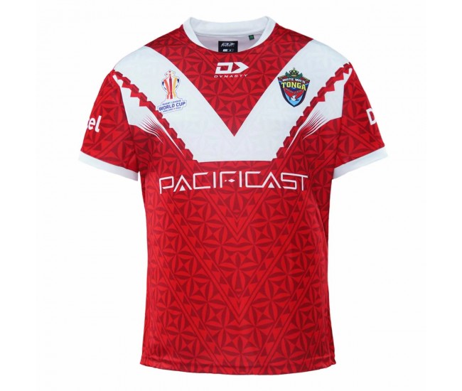 Tonga Rugby League RLWC 2021 Mens Home Jersey
