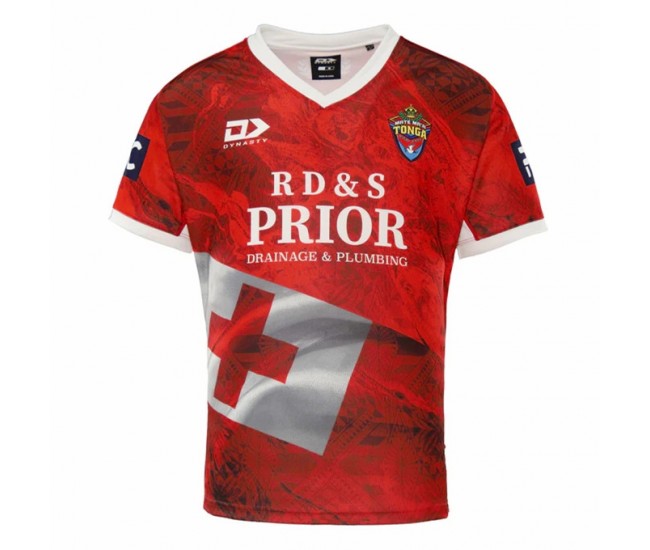 Tonga Rugby League 2022 Mens Home Jersey
