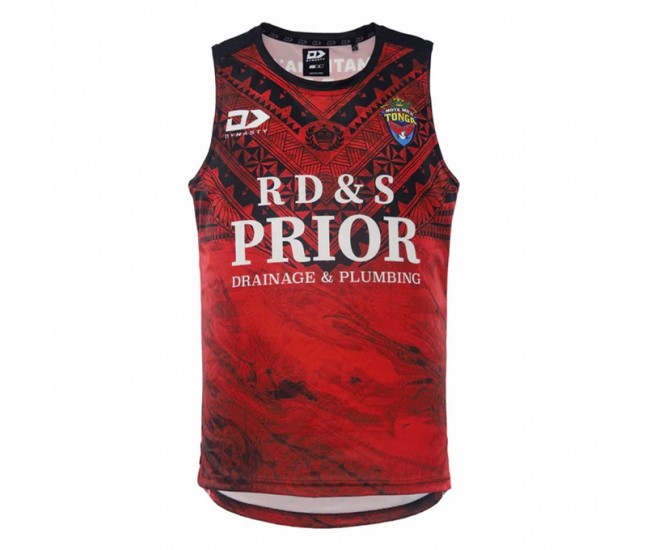 Tonga Rugby League 2022 Mens Training Singlet