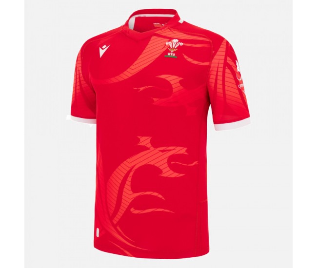 Welsh 2022-23 Mens Commonwealth Games Home Jersey