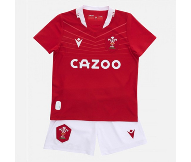 Welsh Rugby Kids 2021-22 Home Kit
