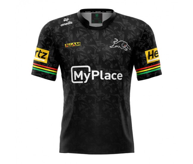 Penrith Panthers 2024 Mens Dark Training Jersey