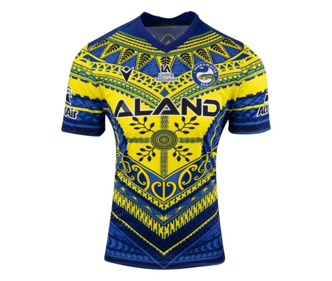 Parramatta Eels 2023 Mens Pasifika Training Jersey