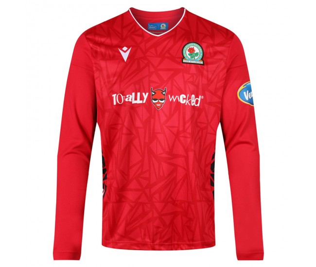 Blackburn Rovers Men's Long Sleeve Goalkeeper Away Jersey 23-24