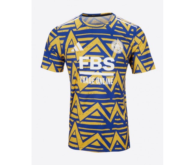 Leicester City Men's Pre Match Jersey 23-24