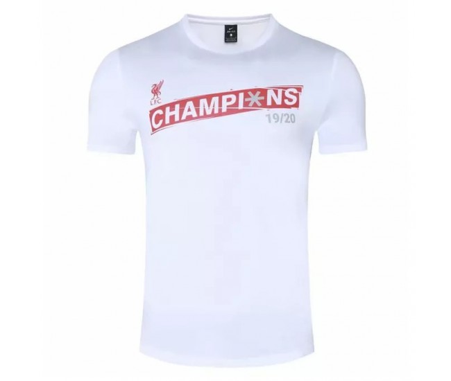 Liverpool FC Premier League Champions 19-20 Winning T-Shirt