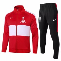 Liverpool Presentation Soccer Tracksuit Red 2020 2021