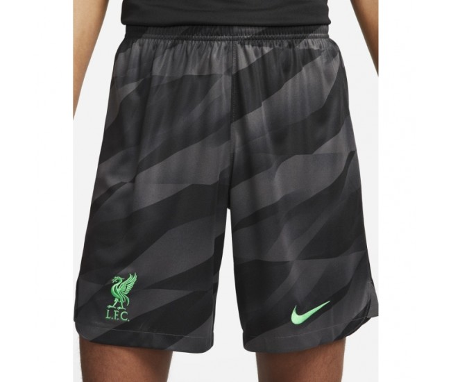 Liverpool FC Black Goalkeeper Short 23-24