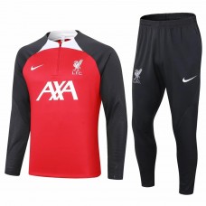 Liverpool FC Mens Red Training Technical Football Tracksuit 24-25