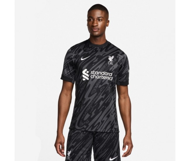 LFC Mens Black Goalkeeper Jersey 24-25