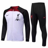 Liverpool FC White Training Presentation Football Tracksuit 2022-23
