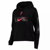 Liverpool FC Black Fleece Hooded Sweatshirt 2022