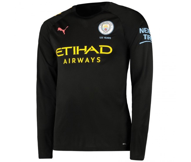 Manchester City Away Long Sleeve Shirt 2019-20