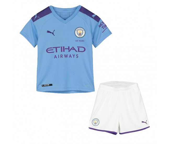 Manchester City Home Kit 2019-20 - Kids