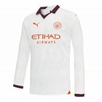 Manchester City Men's Long Sleeve Away Jersey 23-24