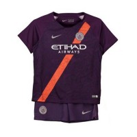Manchester City Third Stadium Kit 2018-19 - Kids