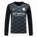 Manchester City Goalkeeper Long Sleeve Jersey Black 2020 2021
