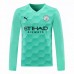 Manchester City Goalkeeper Long Sleeve Jersey Green 2020 2021