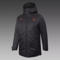 Manchester City Winter Jacket Black 2020 2021